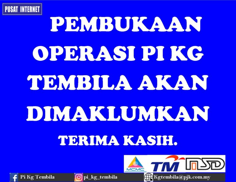 PEMBUKAAN OPERASI PI