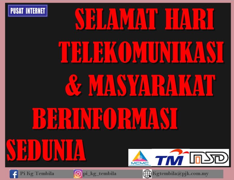 SELAMAT HARI TELEKOMUNIKASI BERINFORMASI